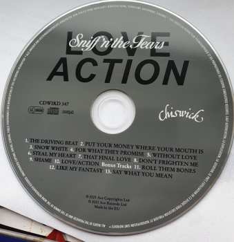 CD Sniff 'n' The Tears: Love / Action 93050