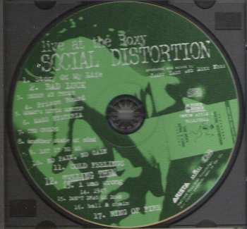 CD Social Distortion: Live At The Roxy 583923