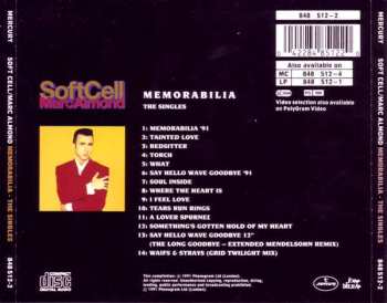 CD Soft Cell: Memorabilia - The Singles 616235