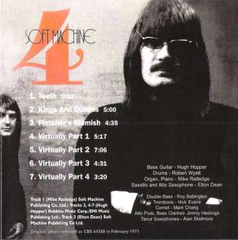 CD Soft Machine: Fourth 13247