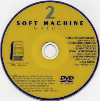 CD/DVD Soft Machine: Grides 644127