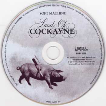 CD Soft Machine: Land Of Cockayne 182894