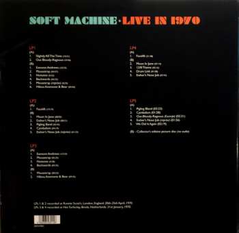 5LP Soft Machine: Live In 1970 DLX | LTD | NUM 61226