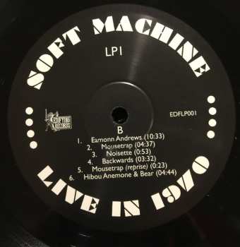 5LP Soft Machine: Live In 1970 DLX | LTD | NUM 61226