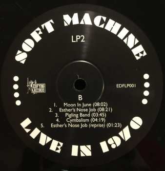 5LP Soft Machine: Live In 1970 DLX | LTD | NUM 61226