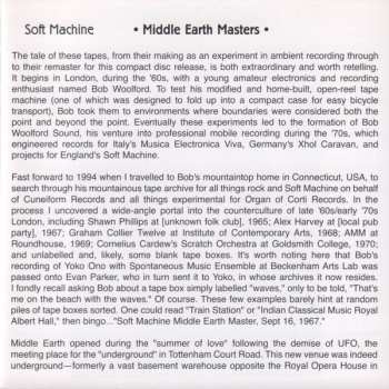 CD Soft Machine: Middle Earth Masters 554131