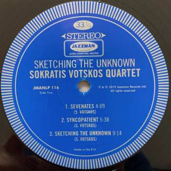 LP Sokratis Votskos Quartet: Sketching The Unknown 78970