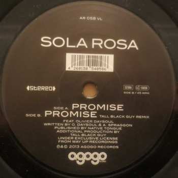 Album Sola Rosa: Promise