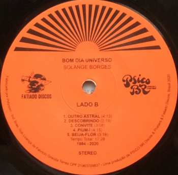 LP Solange Borges: Bom Dia Universo 118223