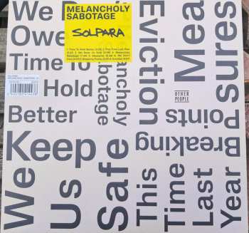 LP Solpara: Melancholy Sabotage 566297