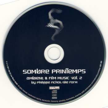 2CD Sombre Printemps: Ambient & Film Music 1+2 255012