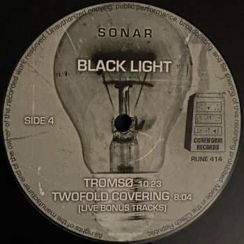 2LP Sonar: Black Light LTD 603112