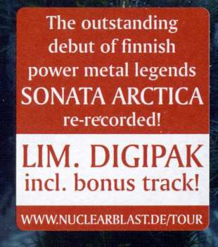 CD Sonata Arctica: Ecliptica - Revisited (15th Anniversary Edition) LTD | DIGI 10763