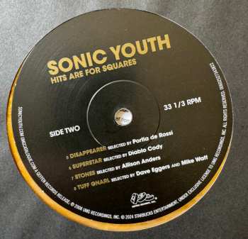 2LP Sonic Youth: Hits Are For Squares CLR | LTD 593065