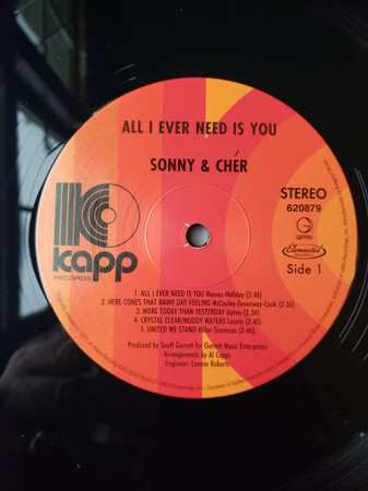 LP Sonny & Cher: All I Ever Need Is You LTD 518853