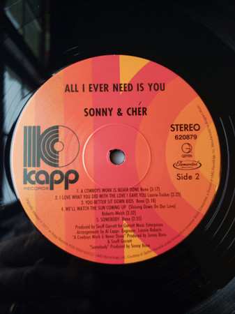 LP Sonny & Cher: All I Ever Need Is You LTD 518853