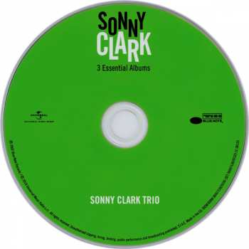 3CD Sonny Clark: 3 Essential Albums 308278