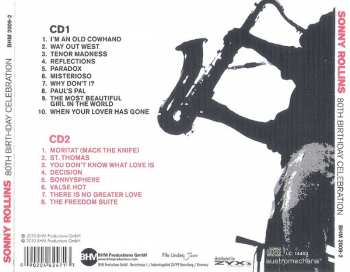 2CD Sonny Rollins: 80th Birthday Celebration 259041