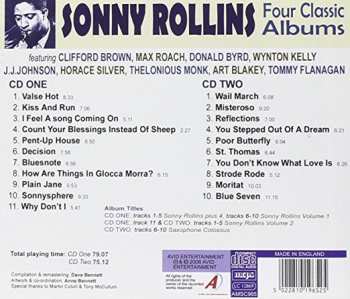 2CD Sonny Rollins: Four Classic Albums 307793