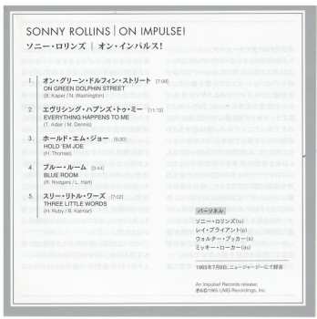 SACD Sonny Rollins: On Impulse! LTD | DIGI 638560