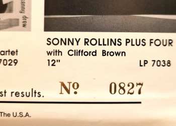 LP Sonny Rollins Quartet: Tenor Madness LTD 445958