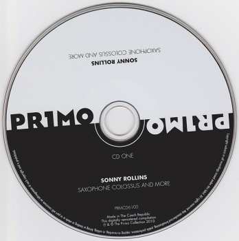 2CD Sonny Rollins: Saxophone Colossus And More 94081