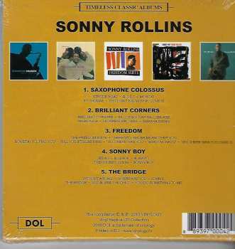 5CD Sonny Rollins: Timeless Classic Albums 181904