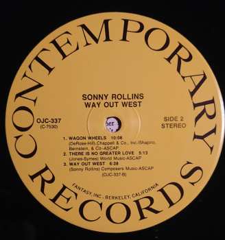 LP Sonny Rollins: Way Out West 431681