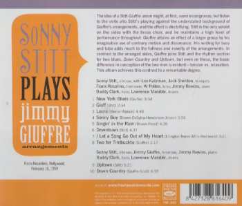 CD Sonny Stitt: Plays Jimmy Giuffre Arrangements 591806