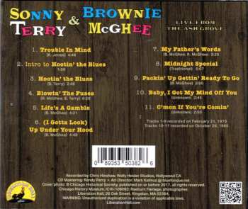 CD Sonny Terry & Brownie McGhee: Live From The Ash Grove 598969