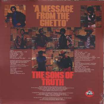 LP Sons Of Truth: A Message From The Ghetto 70457