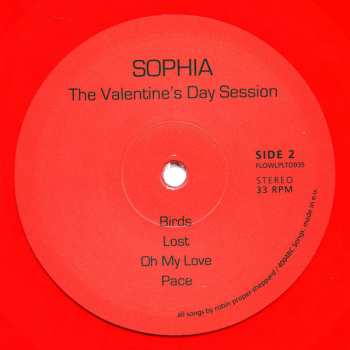 2LP Sophia: The Valentine's Day Session LTD | NUM | CLR 82901