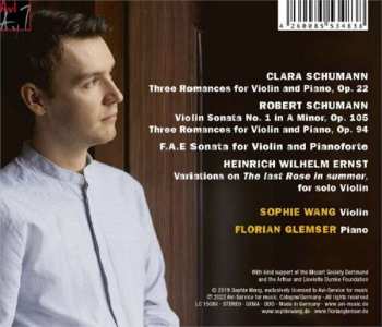 CD Florian Glemser: Clara & Robert Schumann 564233