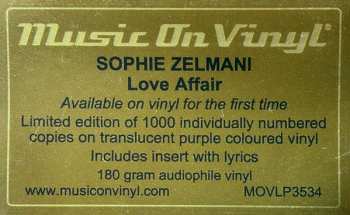 LP Sophie Zelmani: Love Affair CLR | NUM 564604