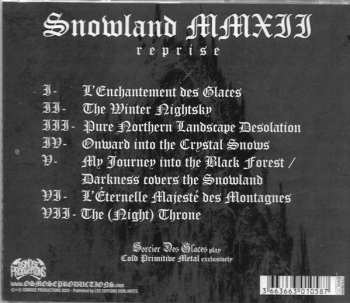 CD Sorcier Des Glaces: Snowland MMXII 556912