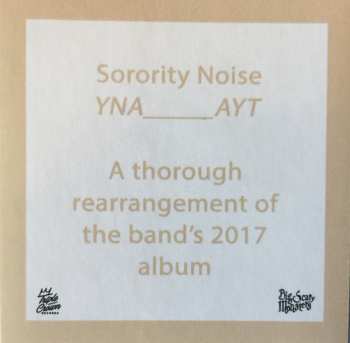 LP Sorority Noise: YNAAYT LTD | CLR 365450