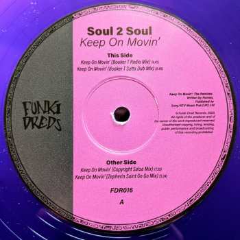 LP Soul II Soul: Keep On Movin' (The Remixes) LTD | CLR 399251