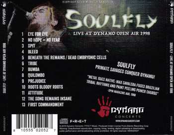 CD Soulfly: Live At Dynamo Open Air 1998 20745