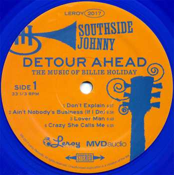 LP Southside Johnny: Detour Ahead - The Music Of Billie Holiday CLR 592688