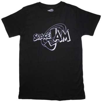 Merch Space Jam 2: Tričko Retro B&w Logo Space Jam