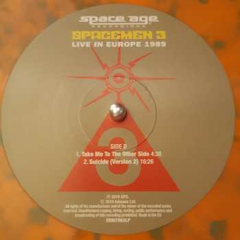 2LP Spacemen 3: Live In Europe 1989 CLR 304552