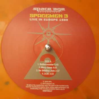 2LP Spacemen 3: Live In Europe 1989 CLR 304552