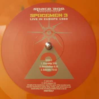 2LP Spacemen 3: Live In Europe 1989 CLR 304552