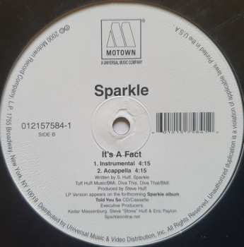 LP Sparkle: It's A Fact 559808