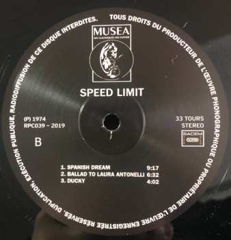 LP Speed Limit: Speed Limit LTD 275175