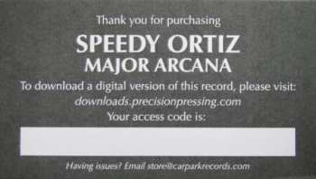 LP Speedy Ortiz: Major Arcana CLR 600868