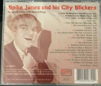 CD Spike Jones And His City Slickers: Musical Depreciation With Spike Jones And His City Slickers - Original Recordings 1942-1950 557215