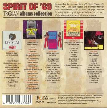 5CD Various: Spirit Of 69: The Trojan Albums Collection 34096