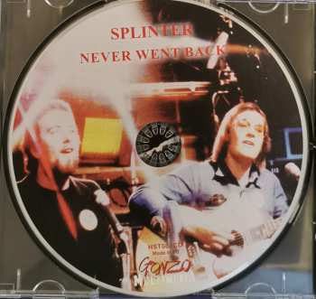 CD Splinter: Never Went Back - The Legacy Series Volume 1 552858