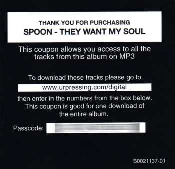 LP Spoon: They Want My Soul 598769